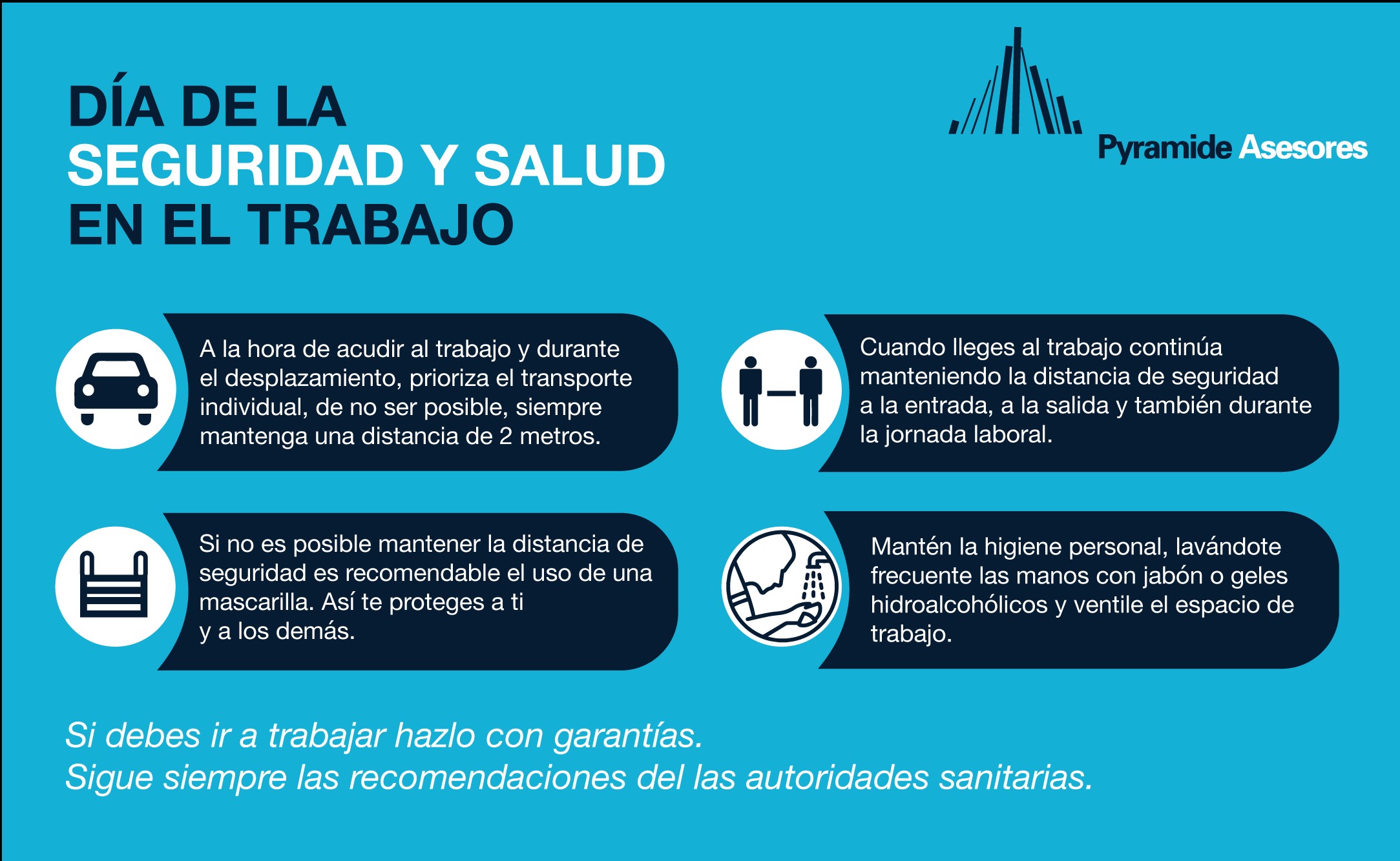 28 de Abril Día de la Seguridad y Salud en el trabajo.